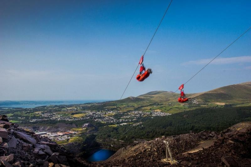 Conwy Pen Cefn Farm Holiday أبرجيل المظهر الخارجي الصورة